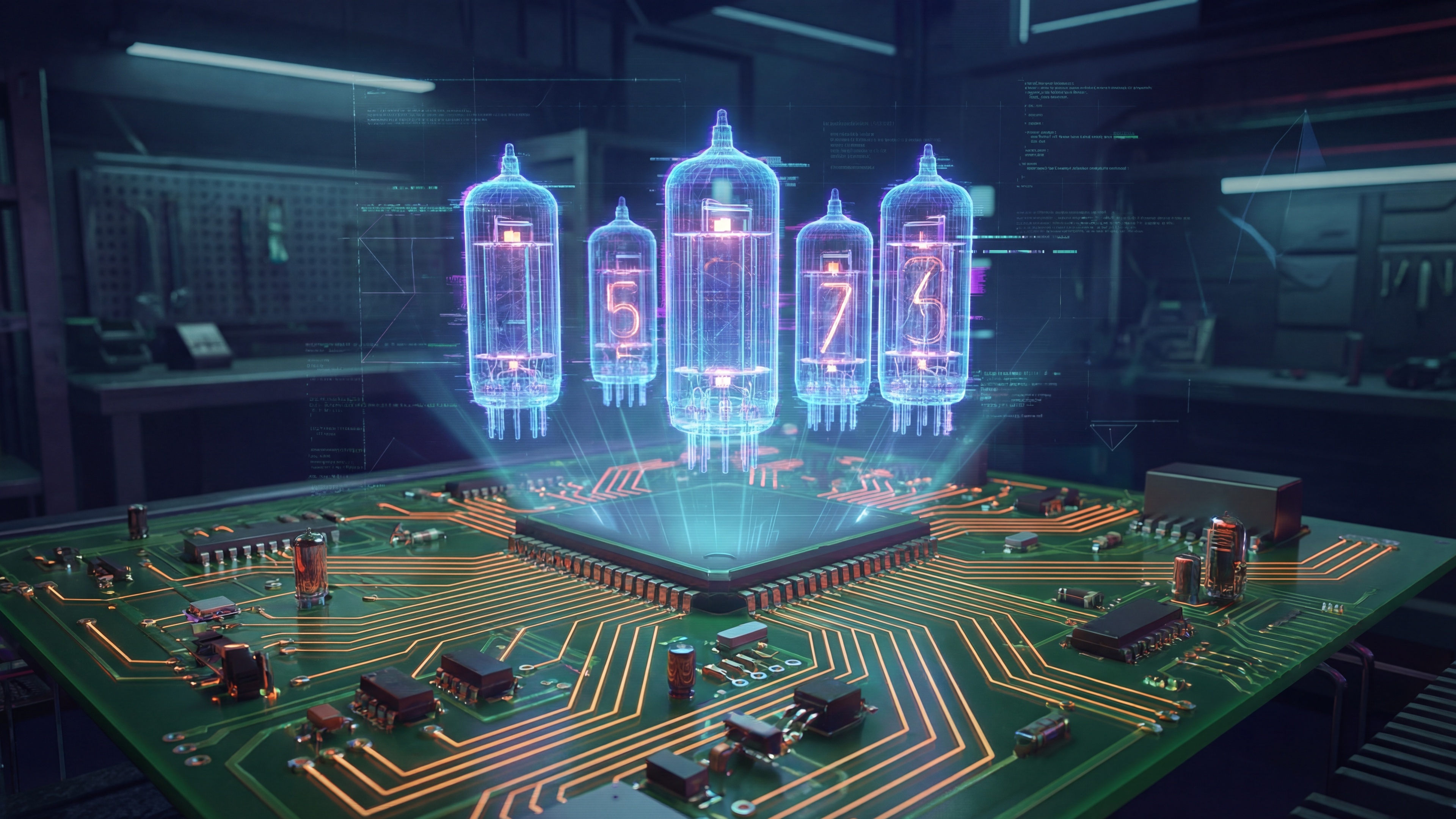 holographic tubes