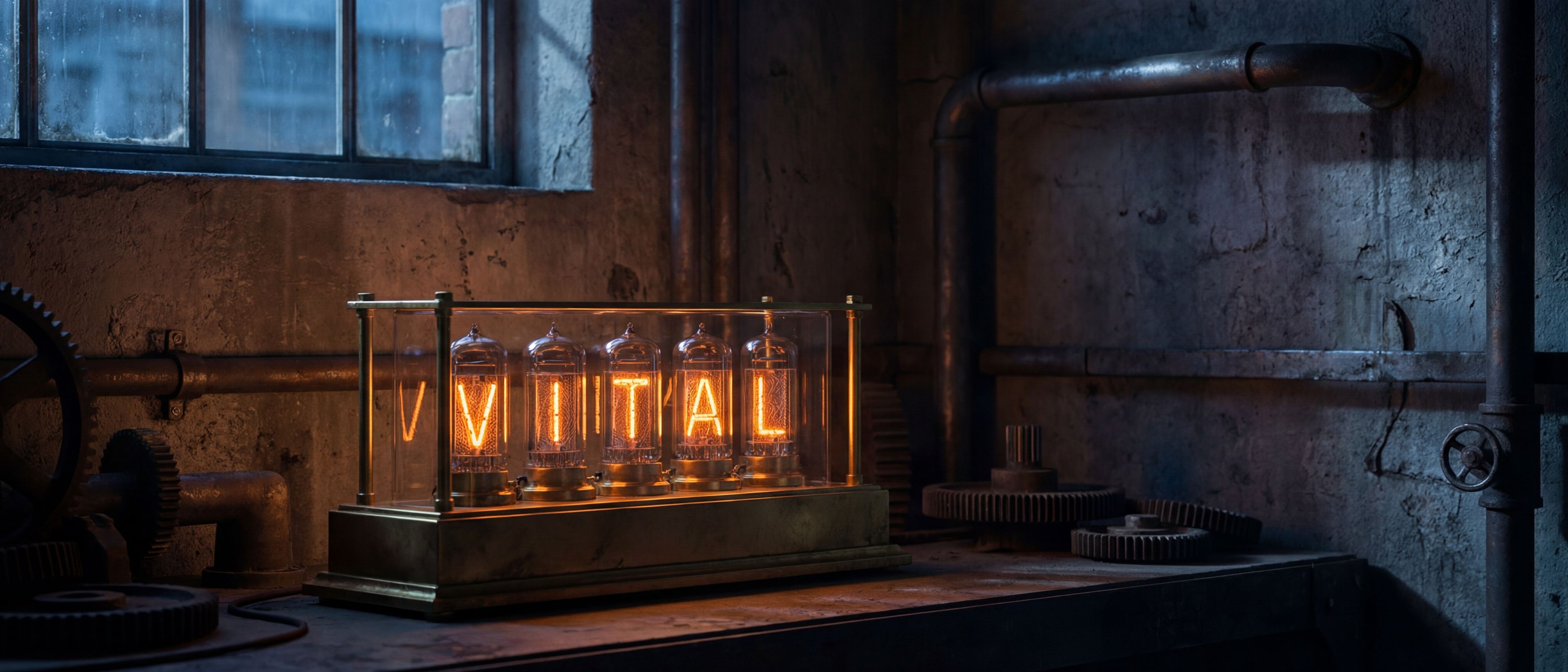 VITAL in nixie tubes